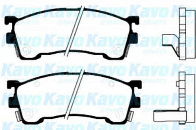 KAVO PARTS bp4520 -  Комплект тормозных колодок, дисковый тормоз